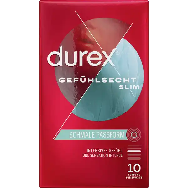 Gefühlsecht Slim Fit Kondome von Durex