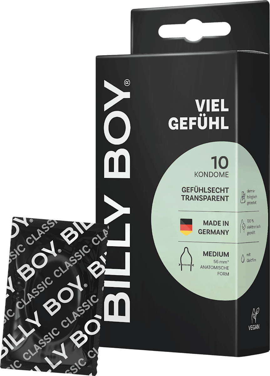 Kondome Viel Gefühl, Breite 56 mm BILLY BOY