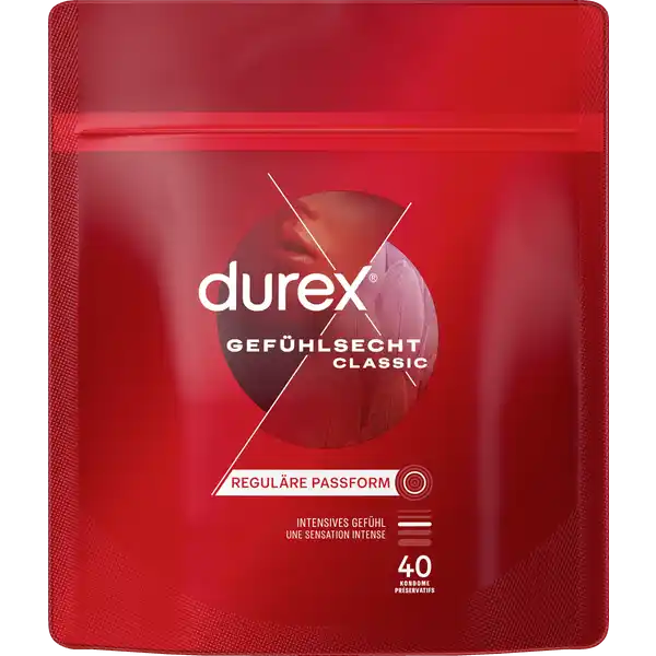 Gefühlsecht Classic Kondome von Durex