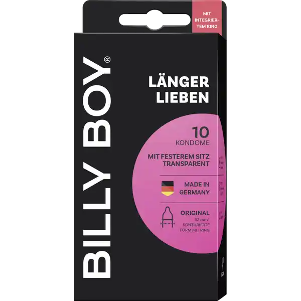 Kondome "Länger Lieben" von BILLY BOY