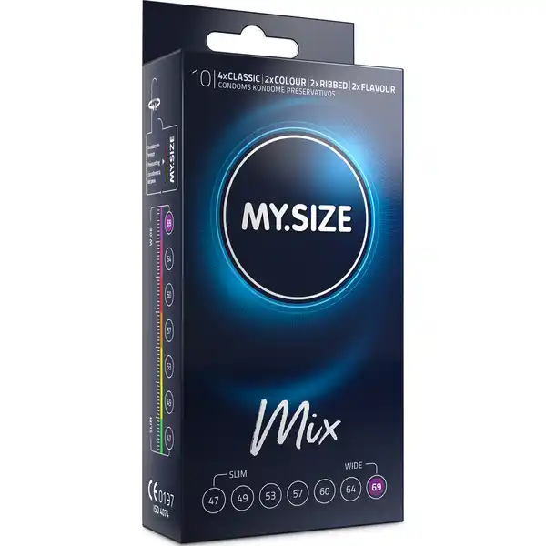 Mix Kondome 69 mm von MY.SIZE